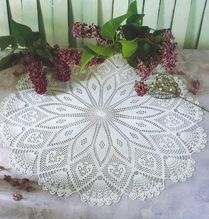 Easy knitted doily patterns