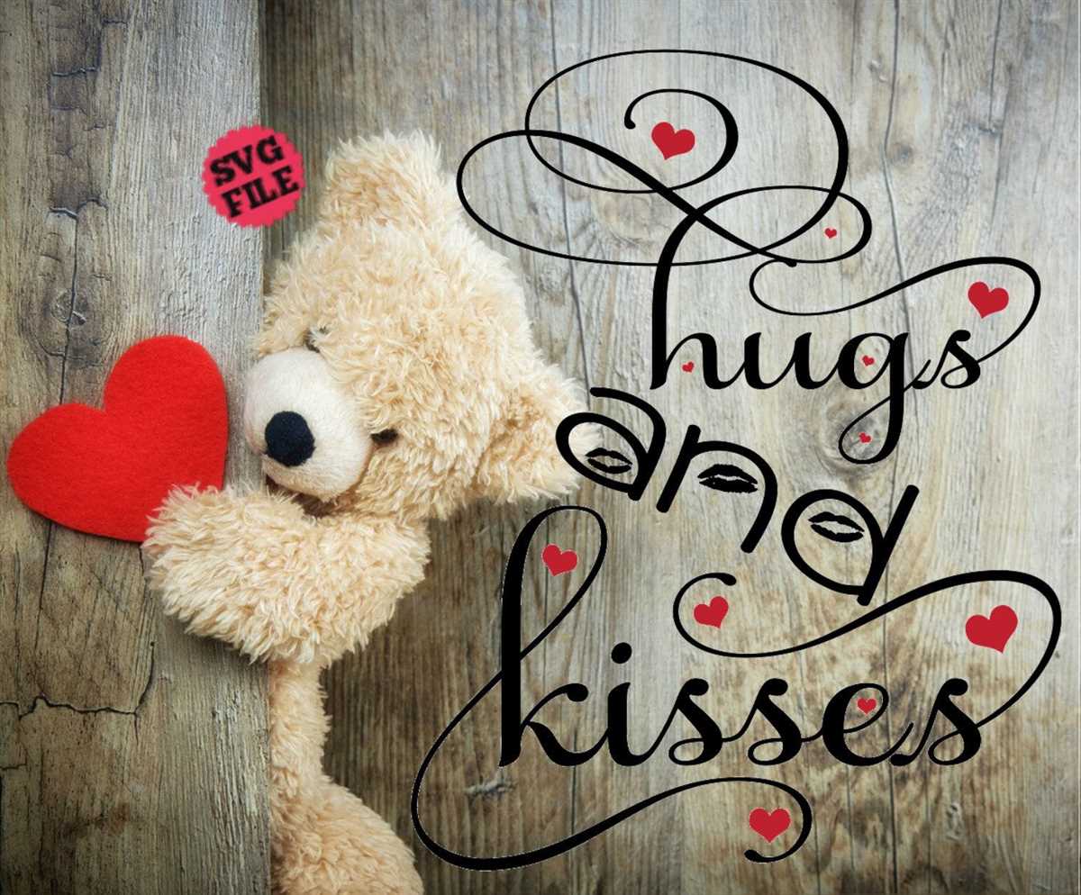Hugs and kisses knitting pattern