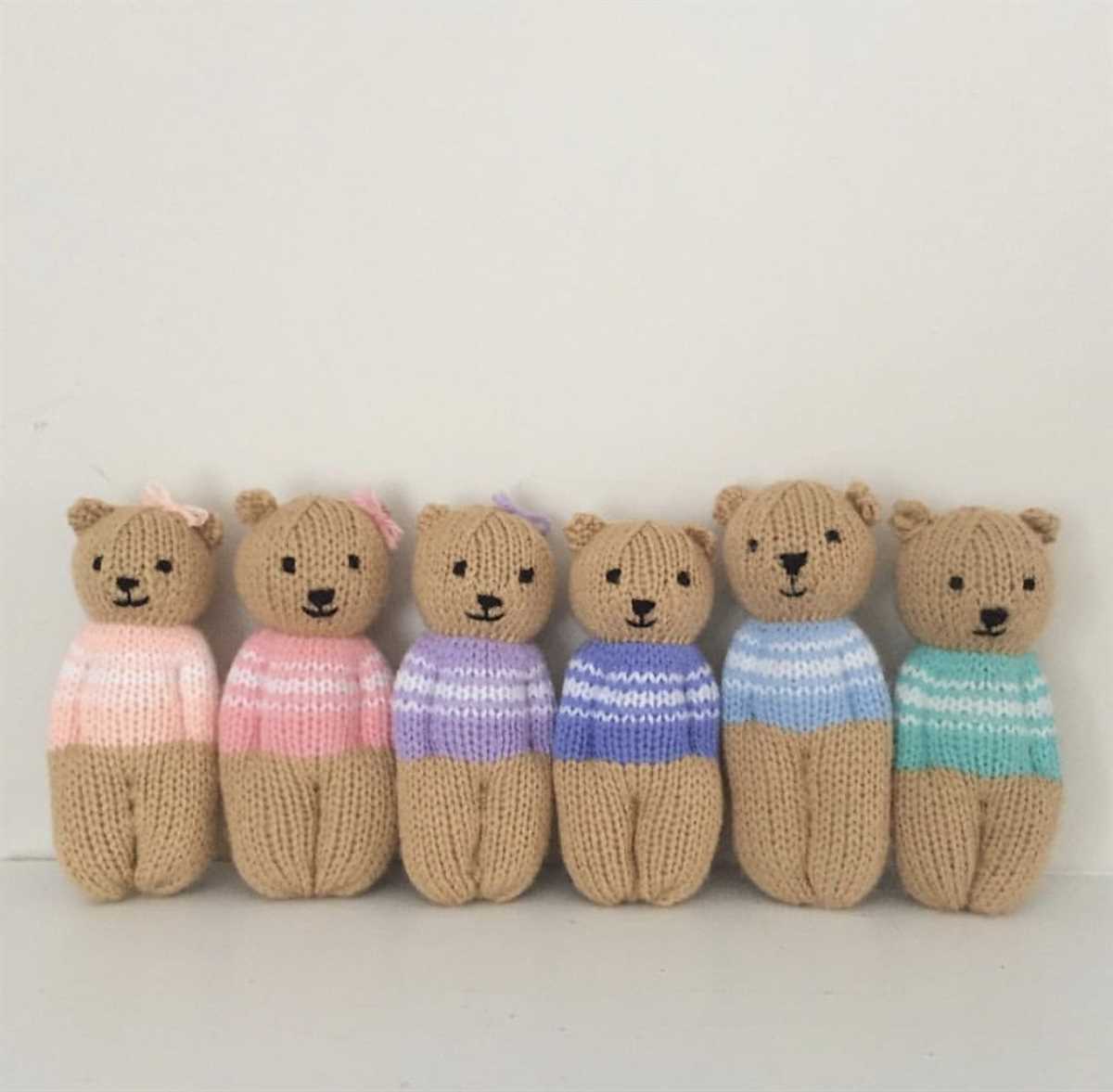 Free knit teddy bear pattern