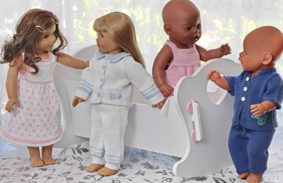 12 inch doll clothes knitting patterns free