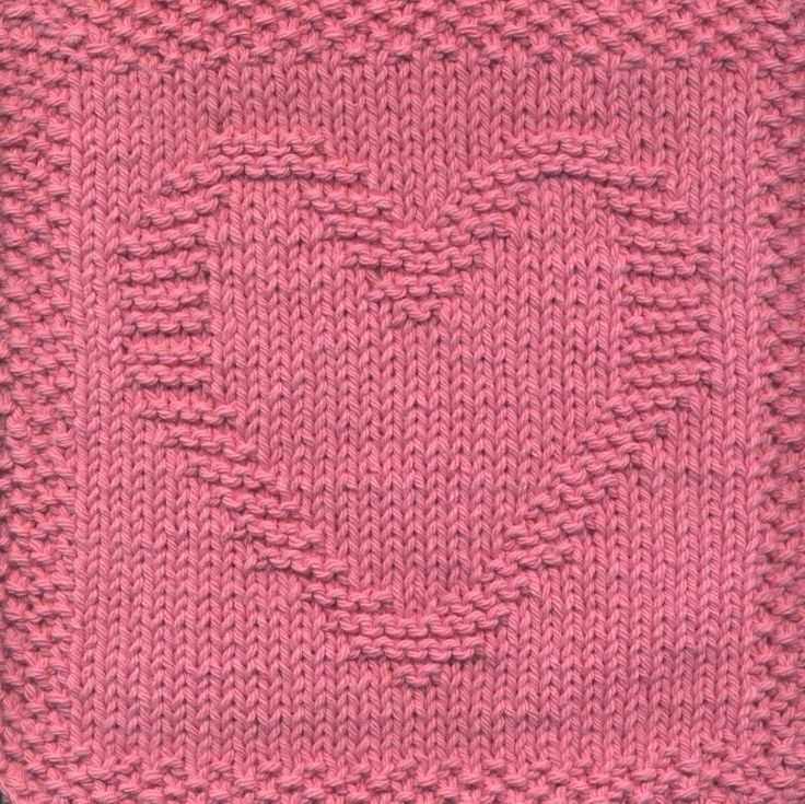Free knitted dishcloth patterns pictures