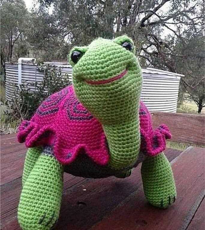 Turtle knitting pattern