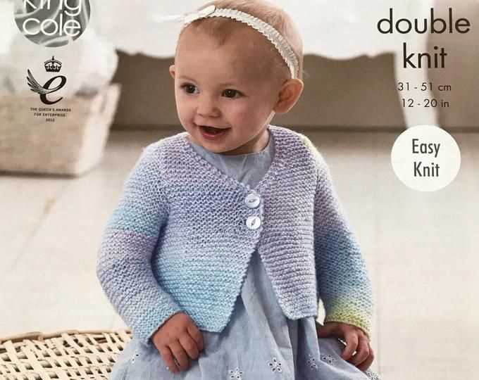Knitting patterns for childrens hooded cardigans