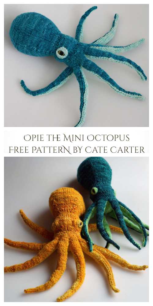 Knitted octopus pattern free