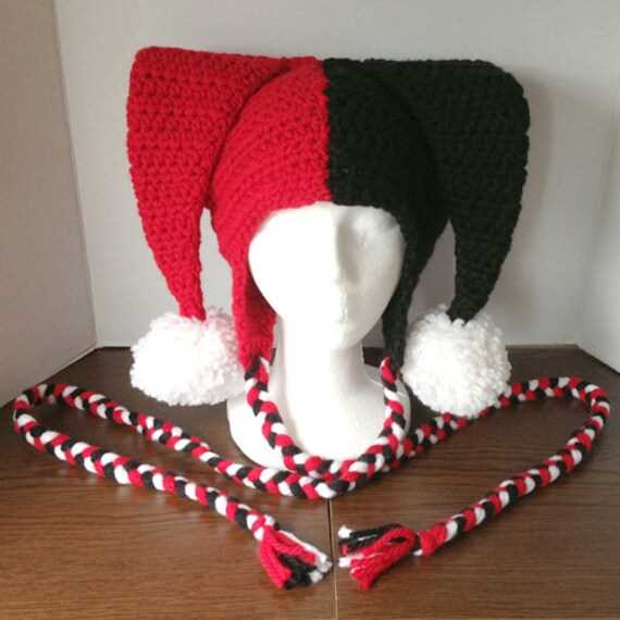 Knitted jester hat pattern free