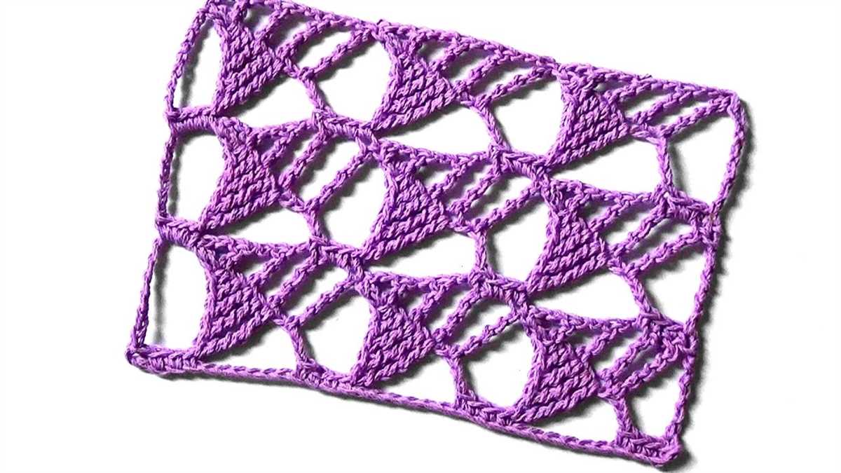 Cobweb knitting pattern