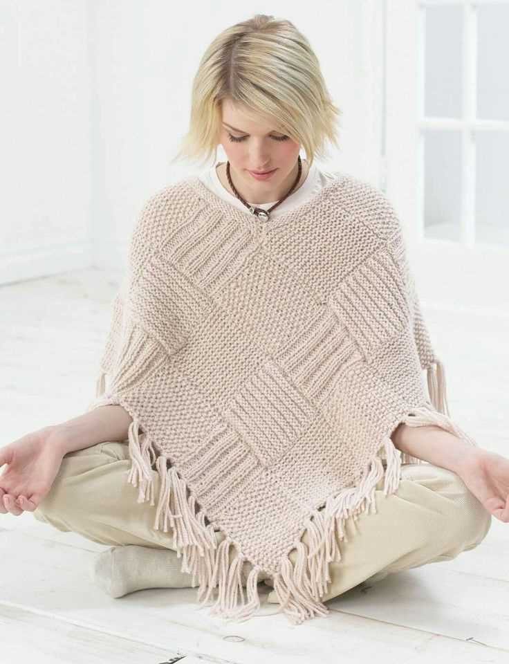 Free poncho knitting patterns uk