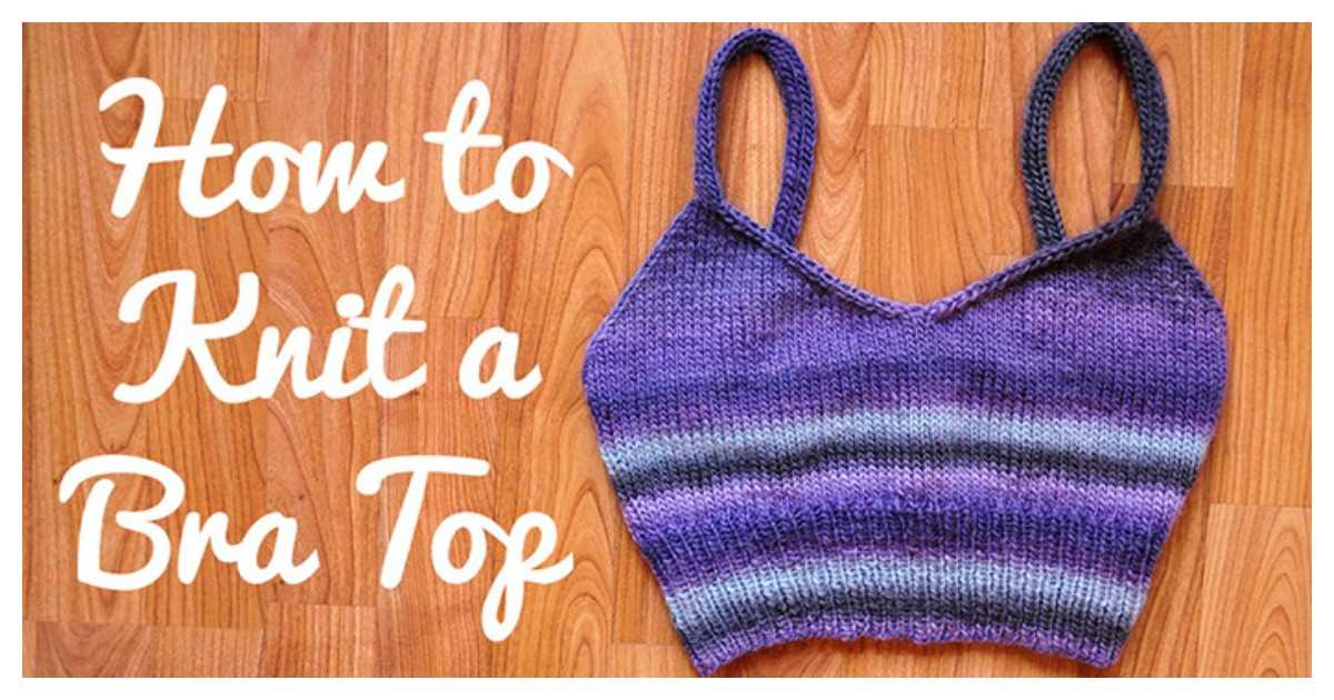 Knitting pattern tutorial videos