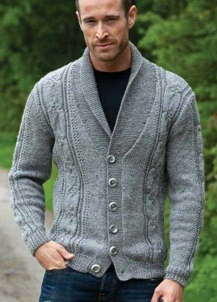 Free mens cardigan knitting patterns
