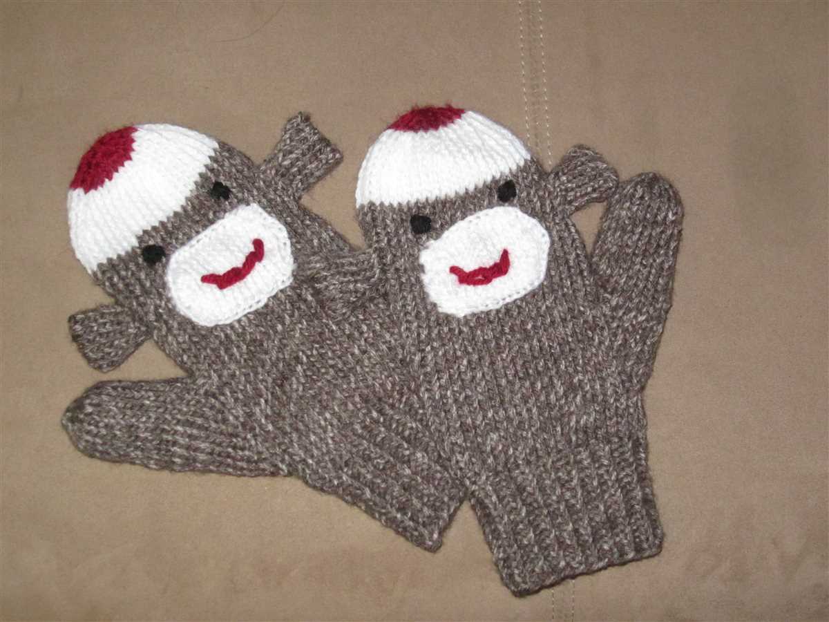 Knitted sock monkey pattern free