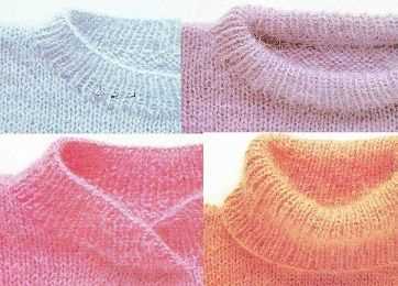 Raindrop knitting pattern