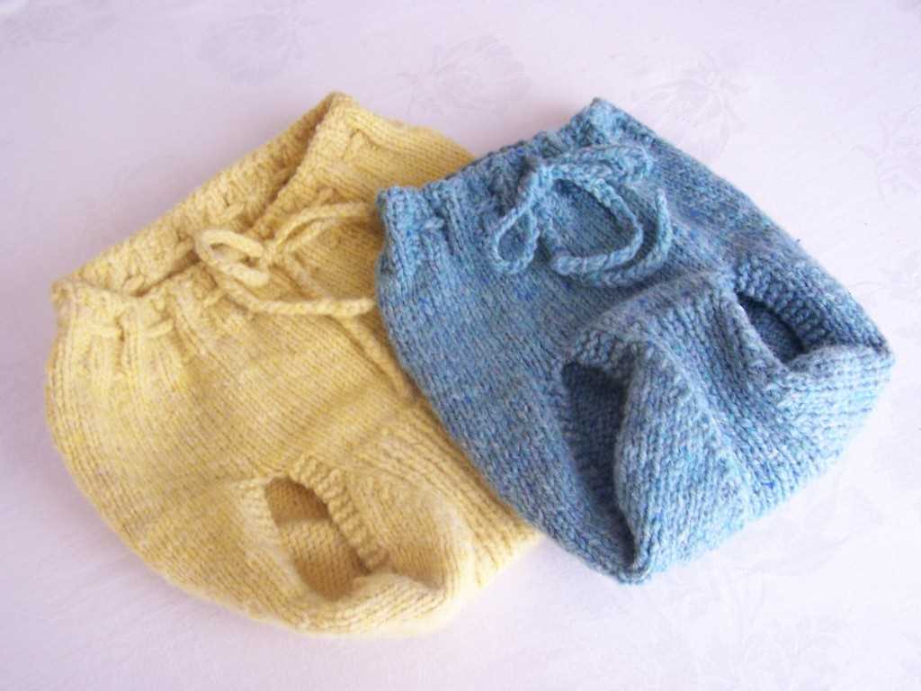 Diaper soaker knitting pattern