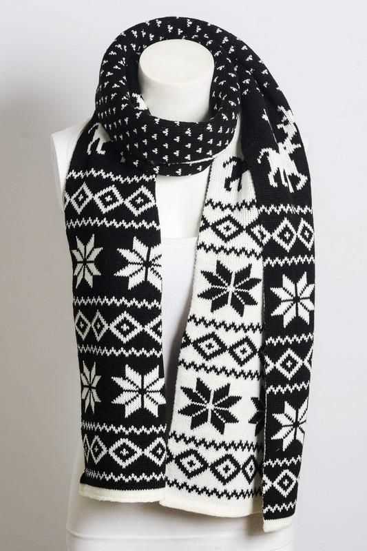 Icelandic scarf knitting pattern