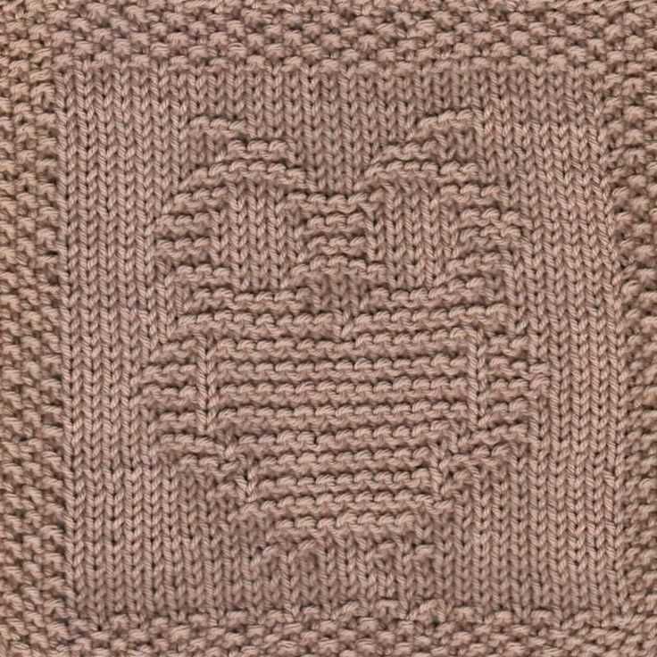 Round dishcloth knitting pattern