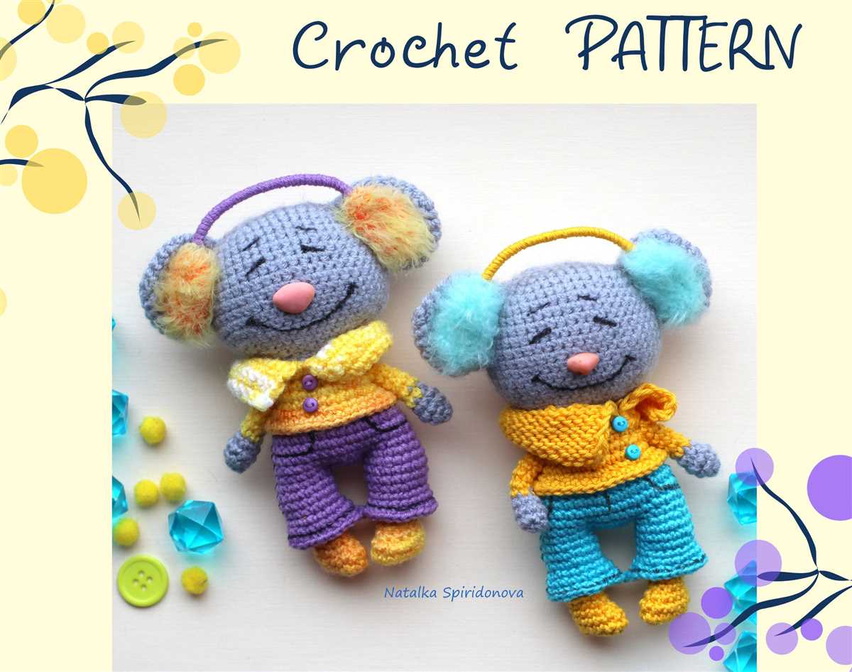 Knitting pattern mouse cat toy