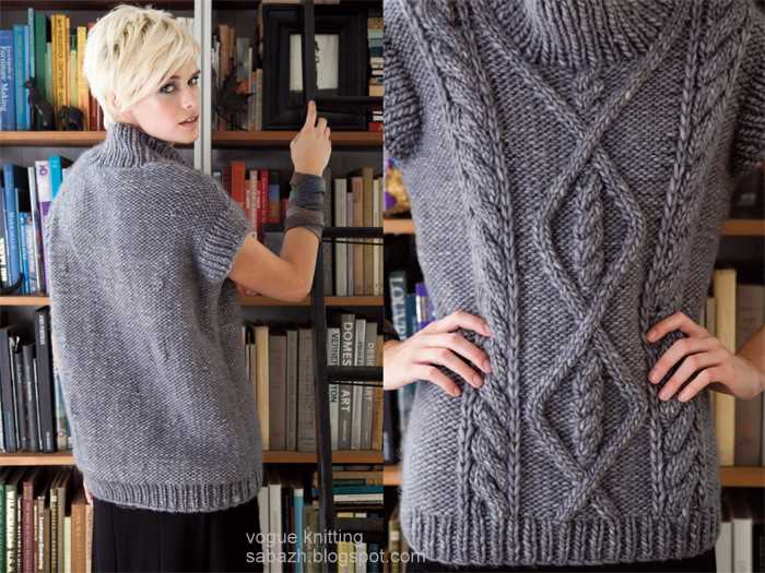 Cap sleeve knitting pattern