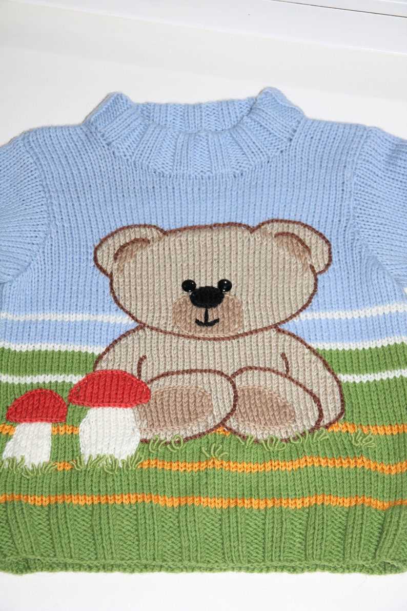 Build a bear sweater knitting pattern