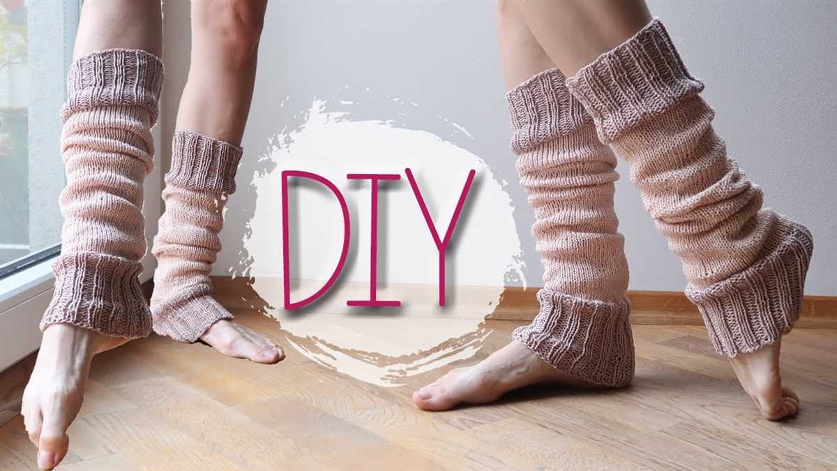 Chunky leg warmers knitting pattern
