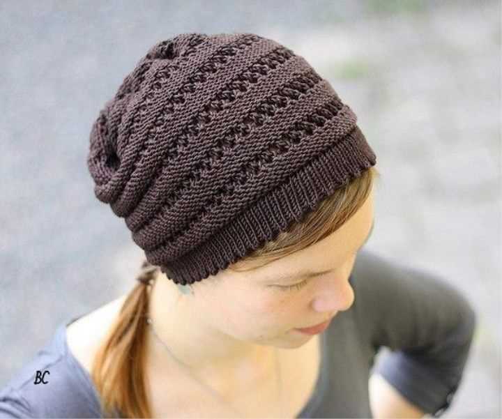 Free beginner hat knitting patterns