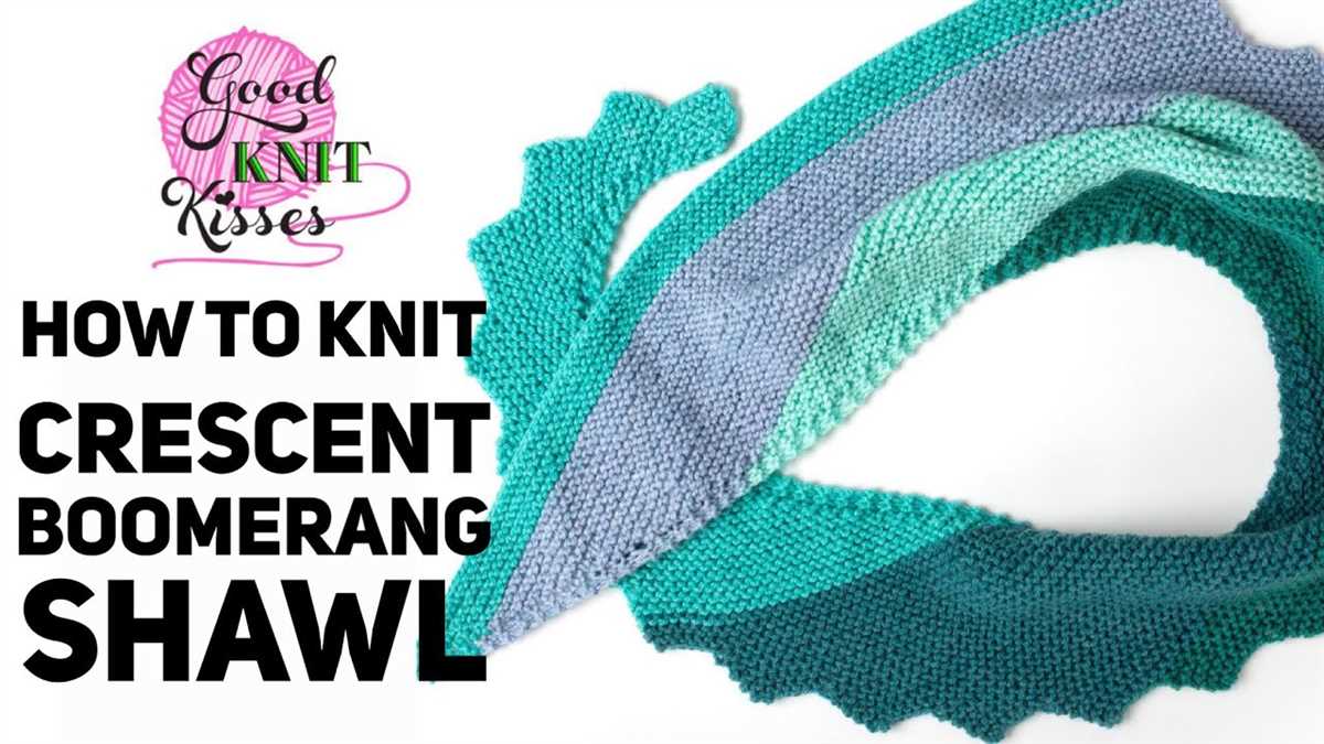 Loom knitted shawl pattern videos