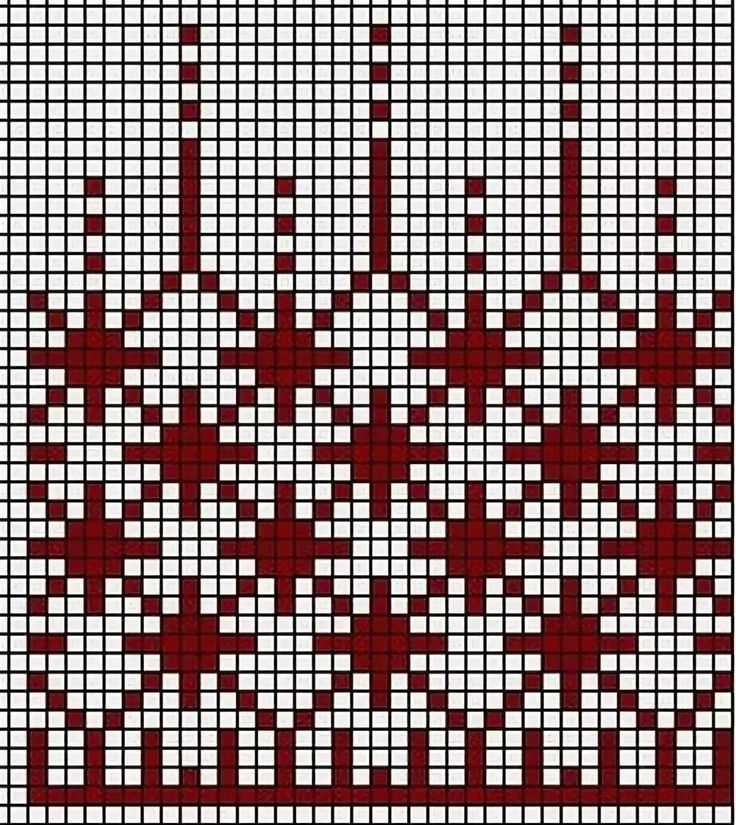 Knitting pattern design templates
