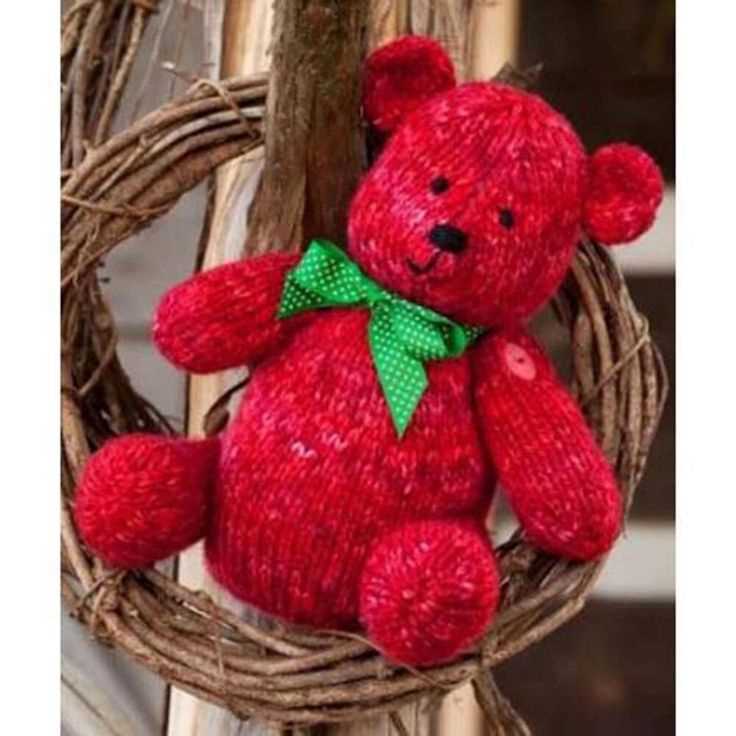 Free knitted teddy bear pattern