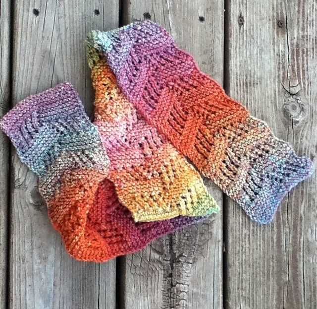 Free scarf knit pattern