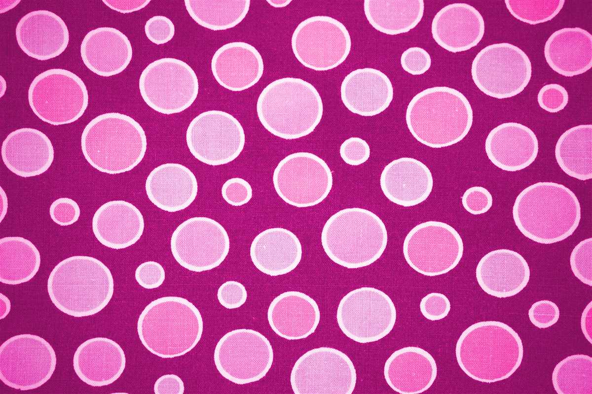 Polka dot knitting pattern