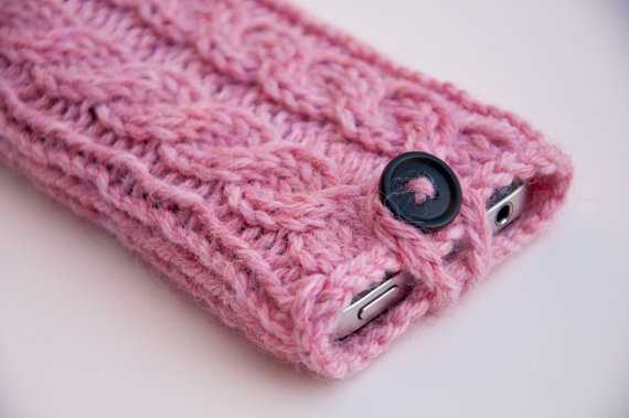 Iphone case knitting pattern