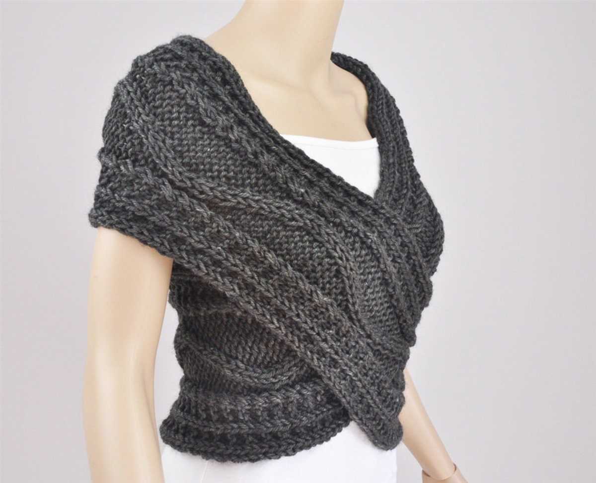 Basic shrug knitting pattern