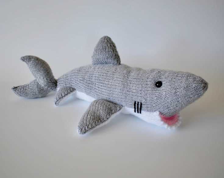 Shark knitting pattern