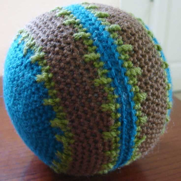 Knit a ball pattern