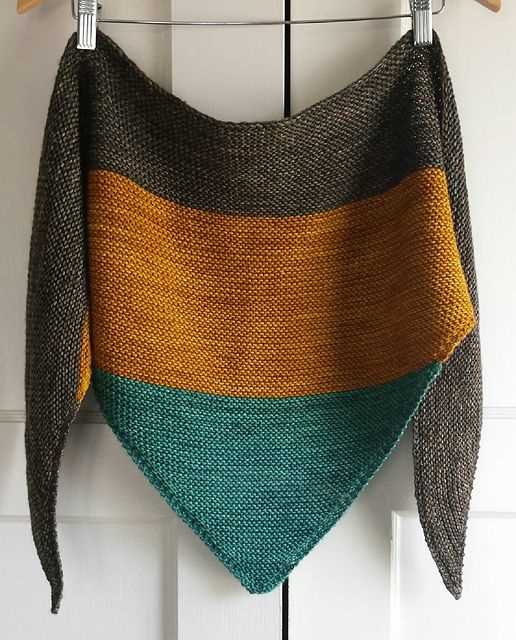 Knit shawl pattern beginner