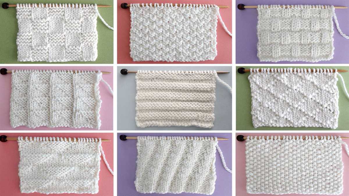 Easy scarf knitting patterns for beginners free
