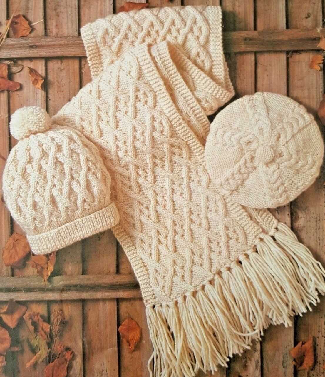 Aran hat knitting patterns free downloads