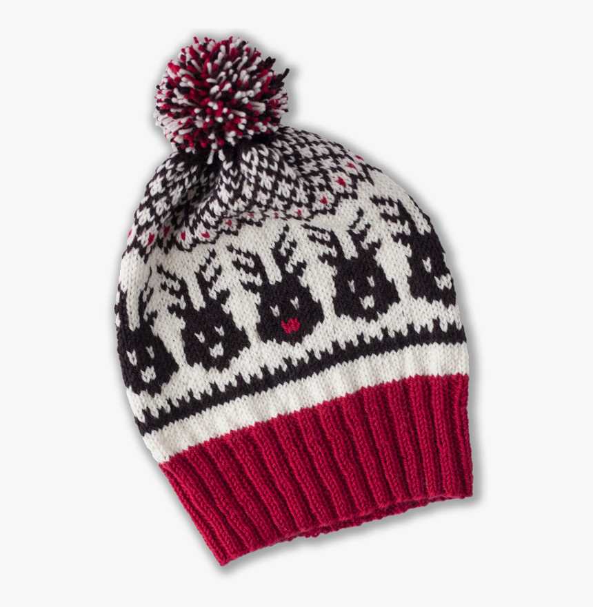 Pattern for knitted santa hat