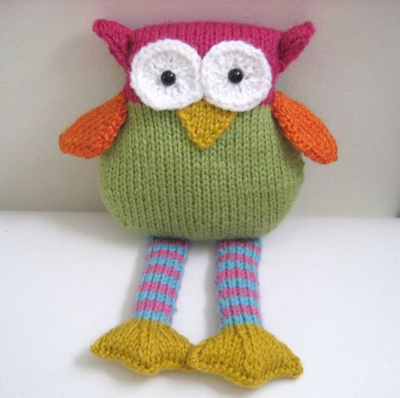 Owl knitting pattern