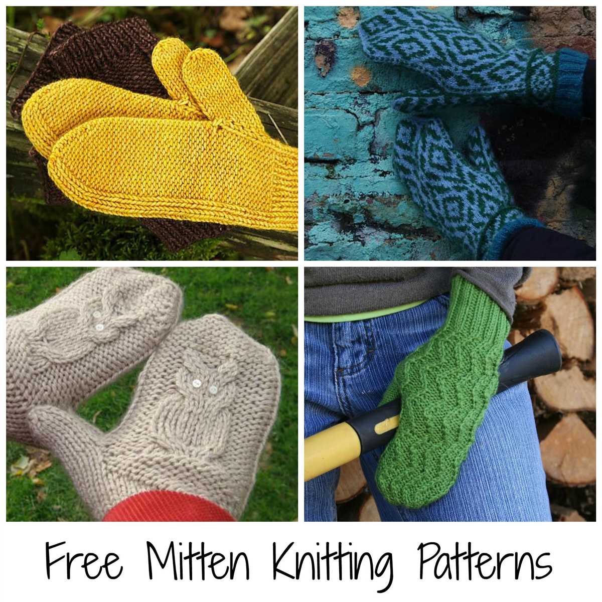 Free knitting pattern for mens fingerless mittens
