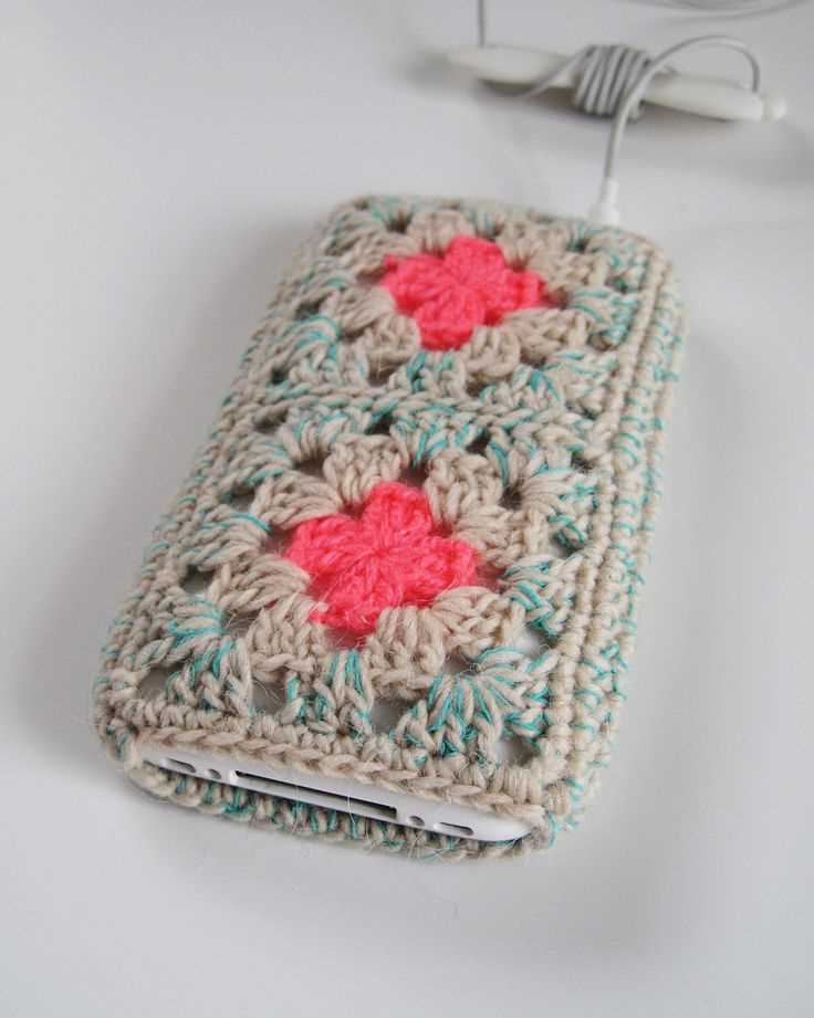 Iphone case knitting pattern
