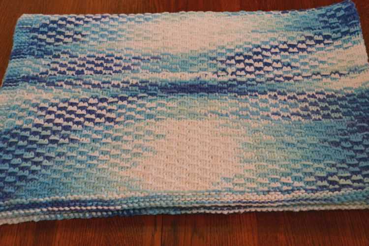 Easy baby blanket knitting patterns for beginners