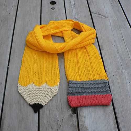 Child's scarf knitting pattern free