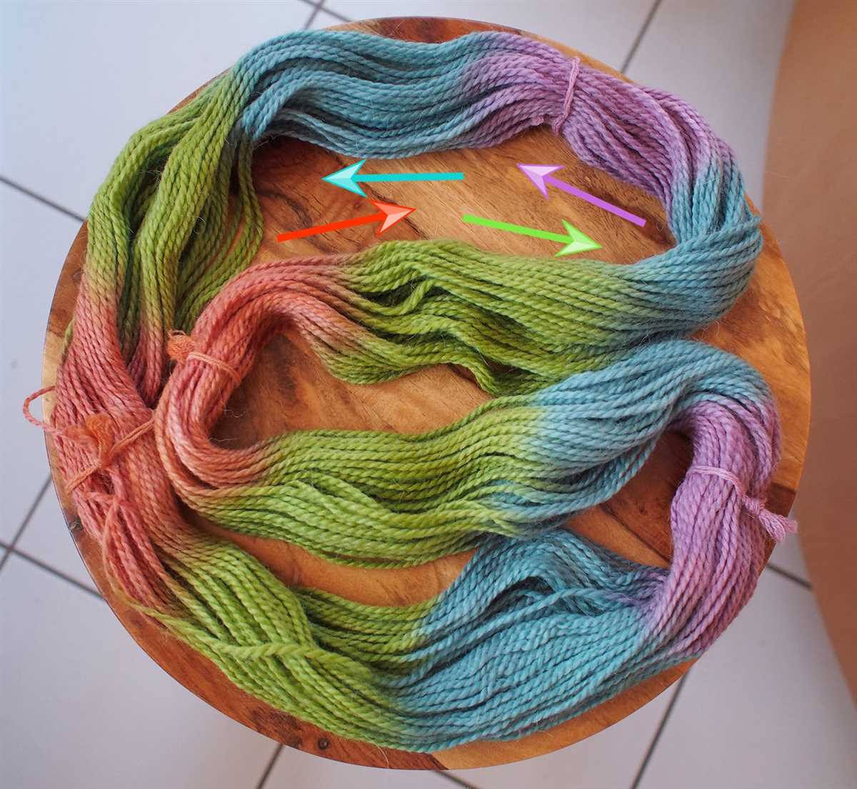 Pooling yarn knitting patterns