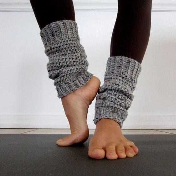 Yoga leg warmers knitting pattern