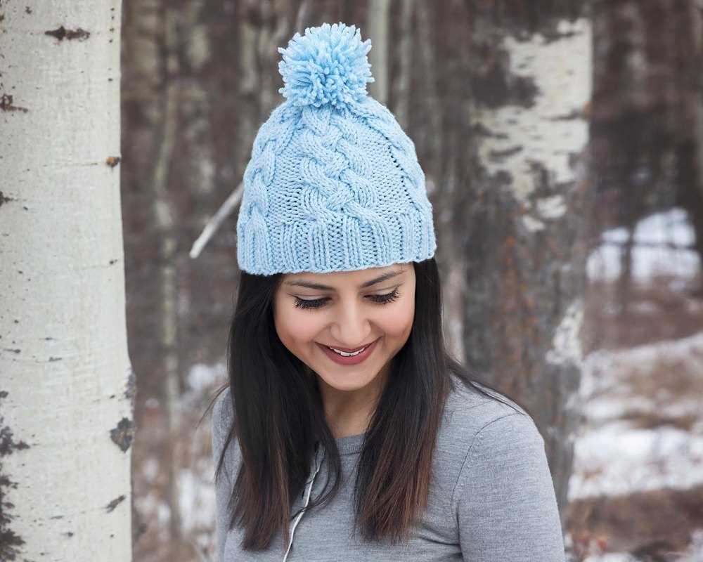 Braided cable knit hat pattern free