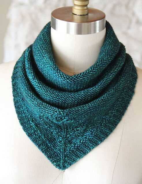 Free knitting patterns bandana cowl