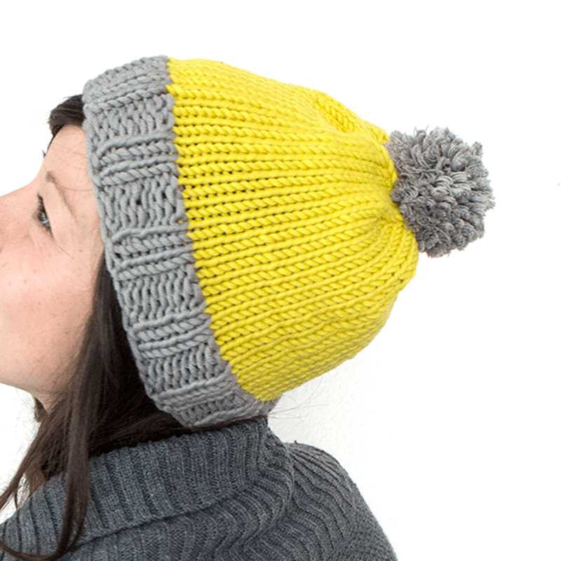 Knitting patterns bobble hats