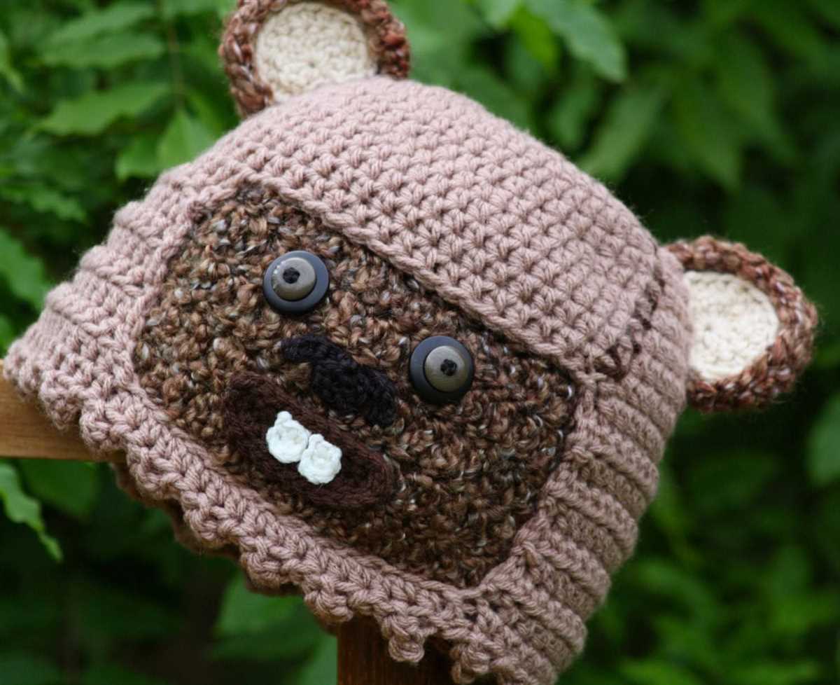 Knitted ewok hat pattern