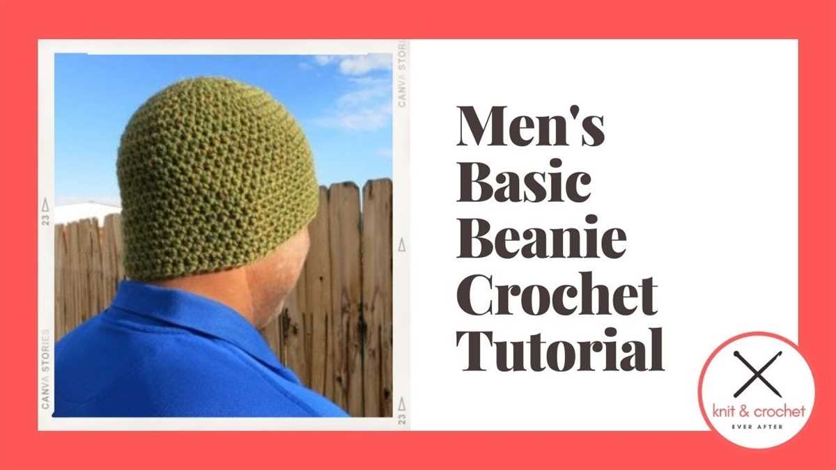 Free knit beanie pattern easy