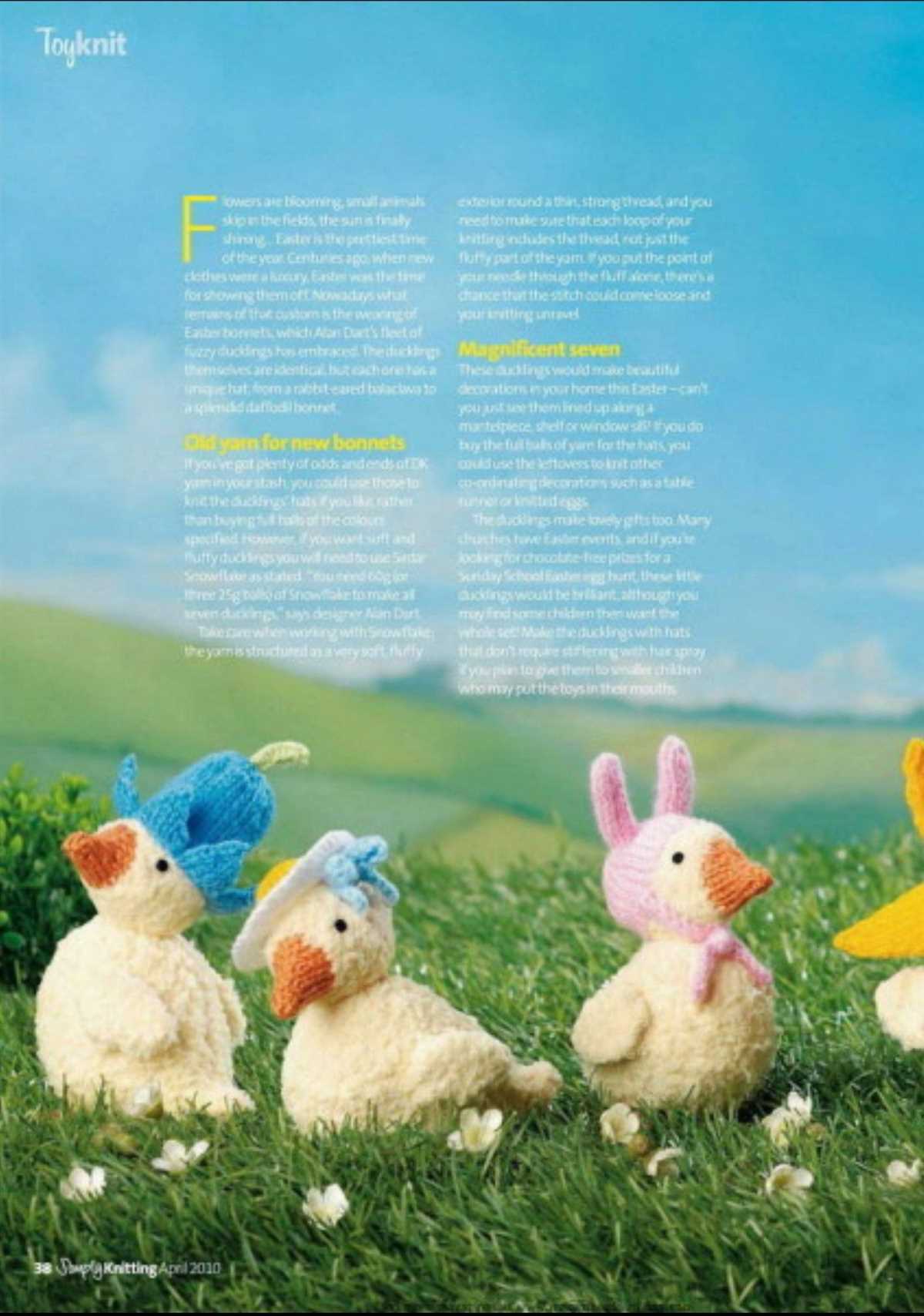 Alan dart easter knitting patterns