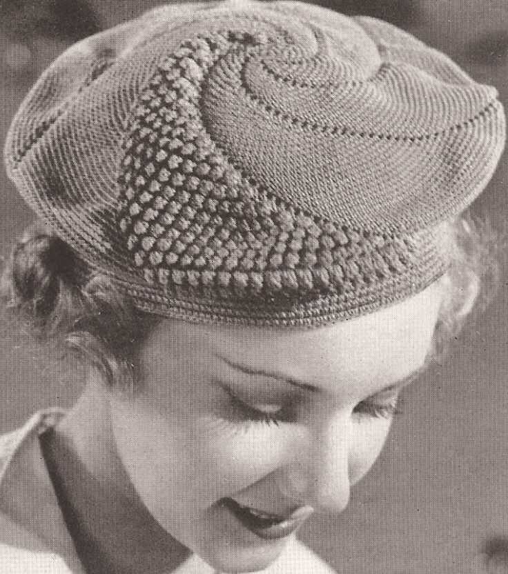 Vintage hat knitting patterns